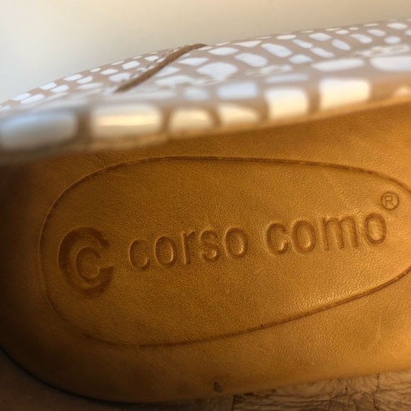 Corso Como Tan/White Driving flats SZ 6 - Picture 7 of 10